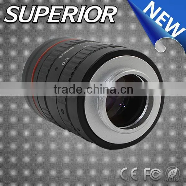 camera lens cmos camera lens 35mm f1.6 8mp optic glass lens manufacturers