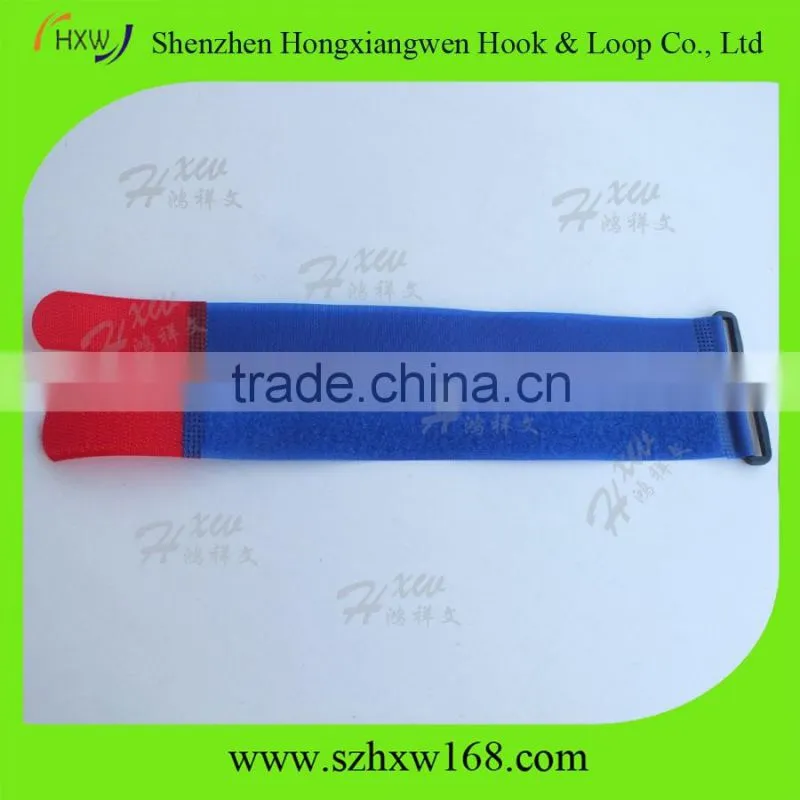 20*250mm buckle wire management releasable tie wraps