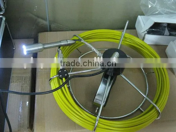 20M Cable Waterproof CCTV Pipe Inspection Camera System with DVR Function