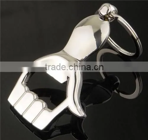 Bulk cheap factory price silver keychain bottle opener
