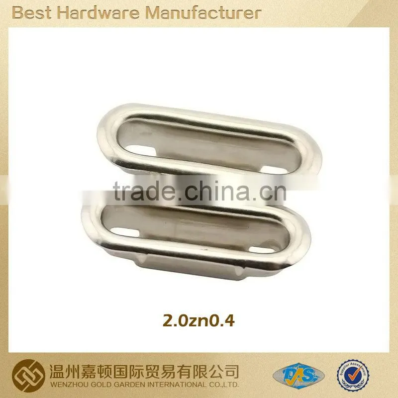 Garment Brass Metal Oblong Eyelet For Handbag