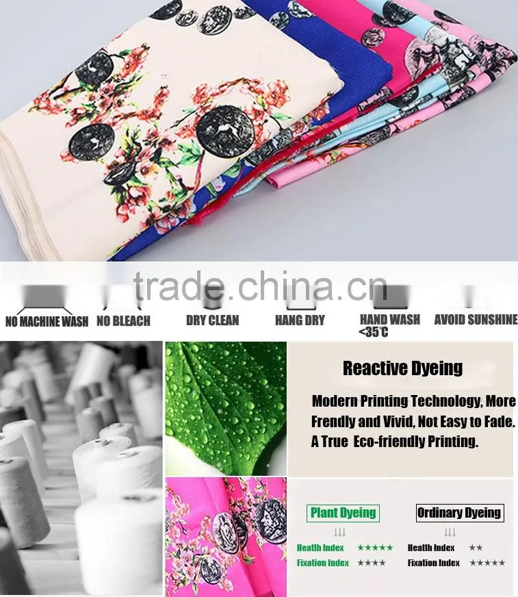 2016 New Design 100% Arcylic Women Ladies Winter Scarf Shawls Wrap Printed Coins and Floral Pattern Tassel