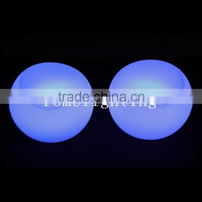 Color change Bar Furniture Apple Stool plastic Led Bar Stool