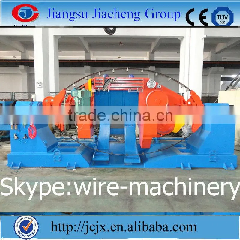 1250 mm copper wire double twist bunching machine