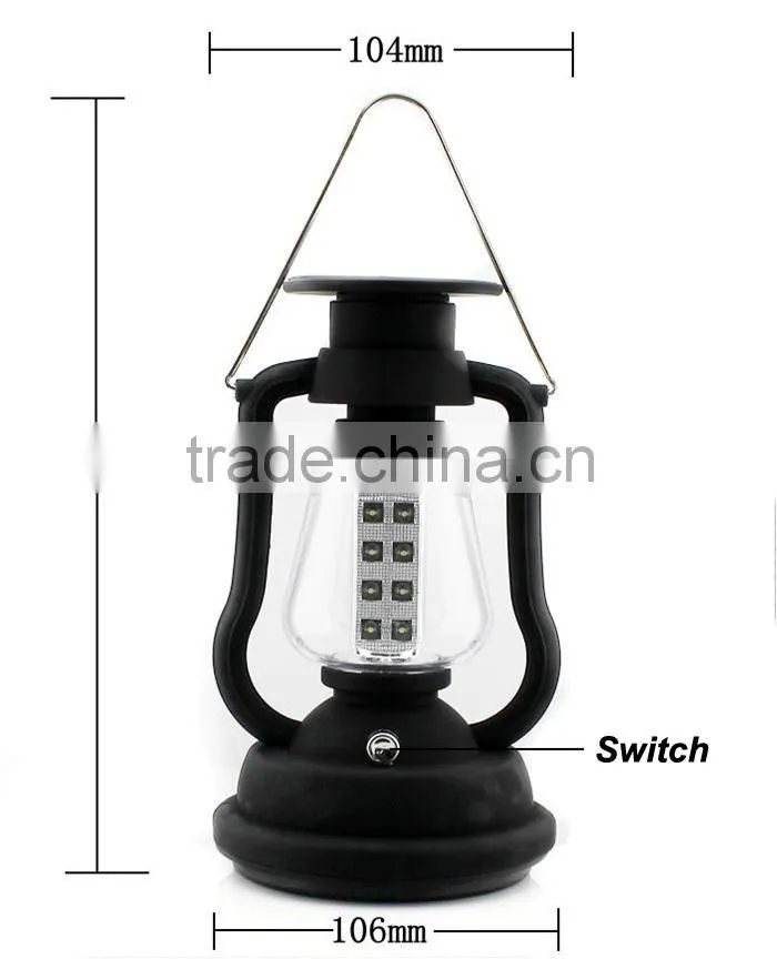 Solar Hand Cranking Dynamo Lantern