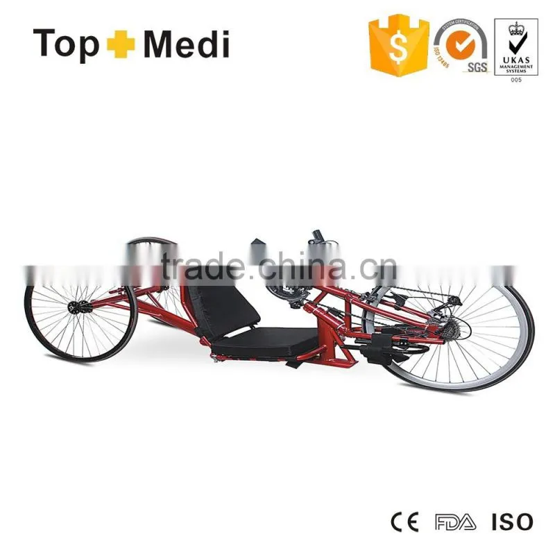 Rehabilitation Therapy Supplies Topmedi High end marathon speed king racing sport wheelchair spinergy wheel for sport wheelchair