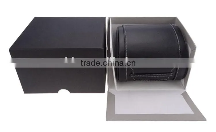 Custom luxury PU leather watch box packaging box