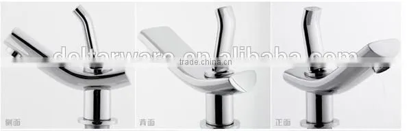 Chrome plating bathroom faucet, hair washing faucet mixer, delicated cartridge contemporary brass faucet