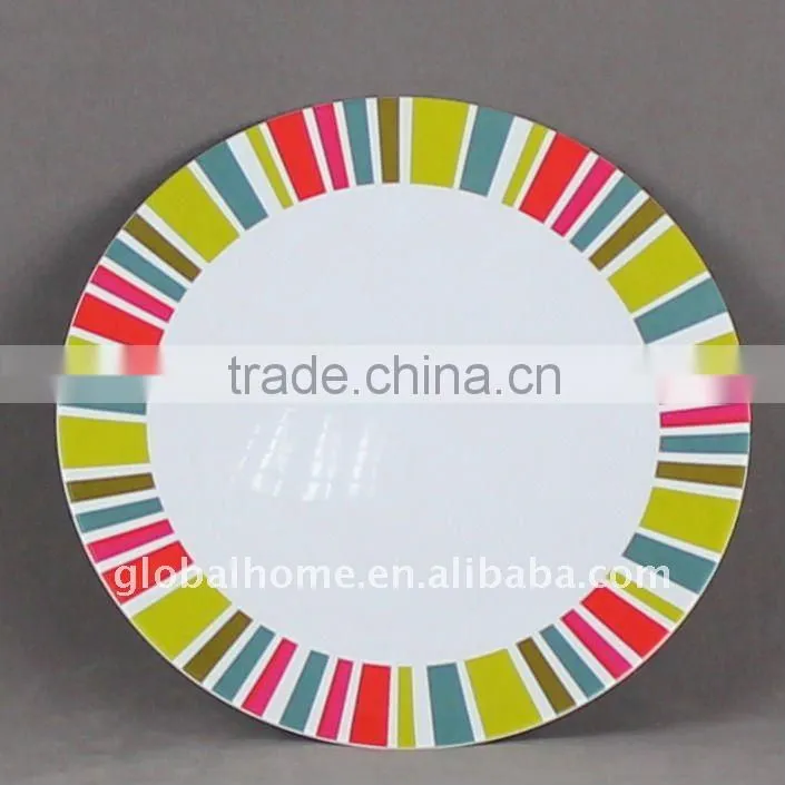 food grade 10" melamine plate
