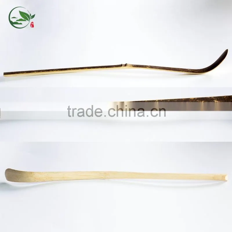 Cheap Handmade Purple Bamboo Matcha Tea Spoon Ice Cream Scoop (Chashaku)