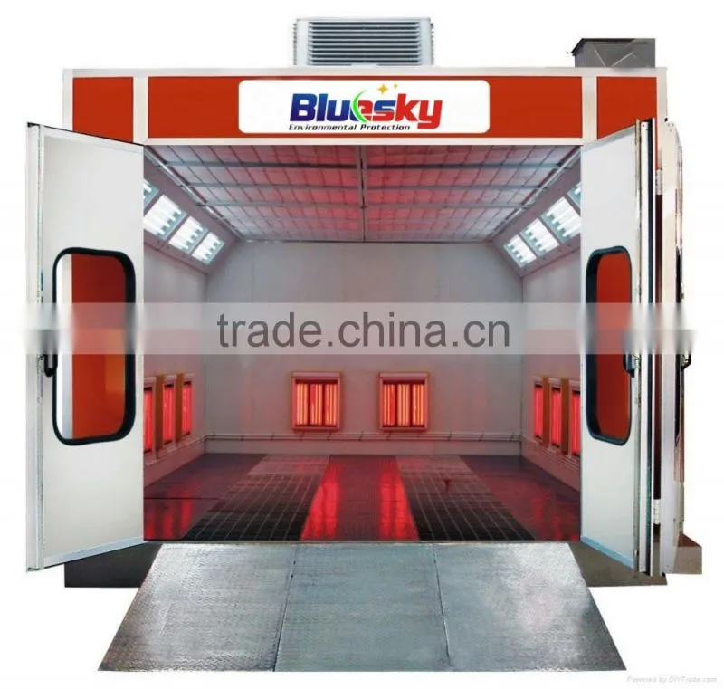 CE quality spray booth/ spray paint booth/paint spraying cabin