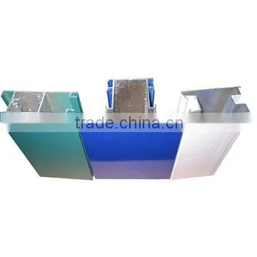 China top aluminium profile manufacturers 6063 T5 powder coating industrial aluminium profile
