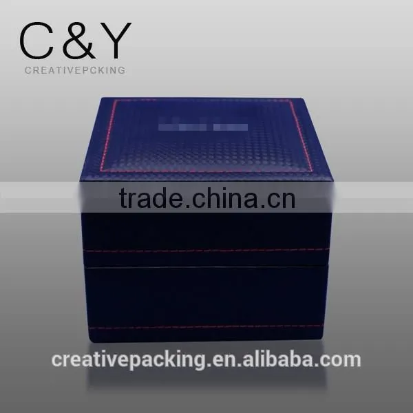 Antique leather ring gift box made in China