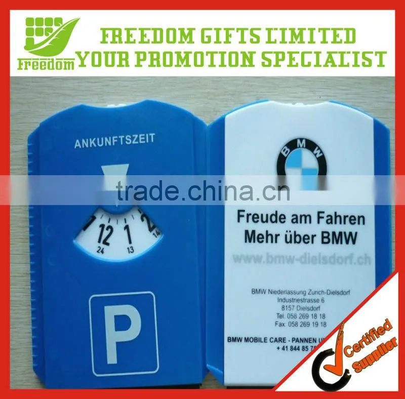 Most Popular Logo Printed PVC Parking Disc