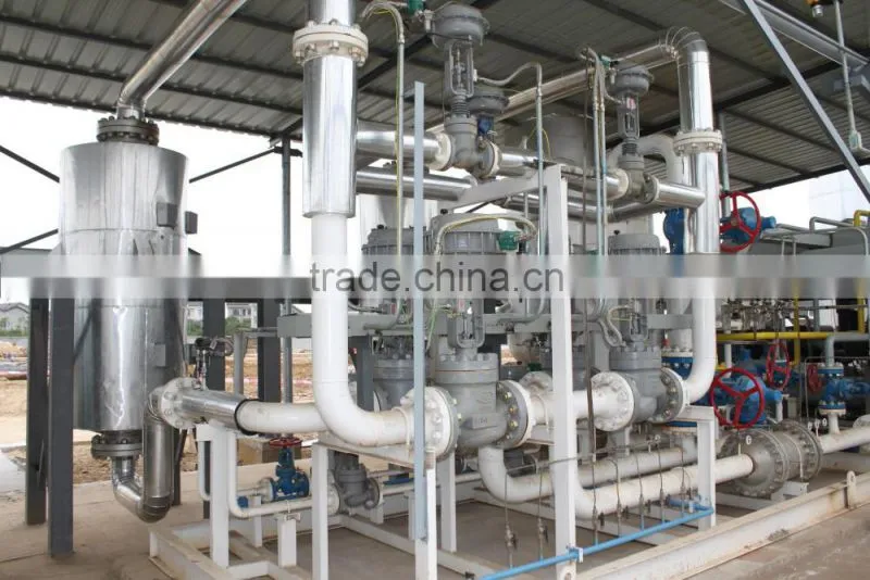 LNG natural gas filling station