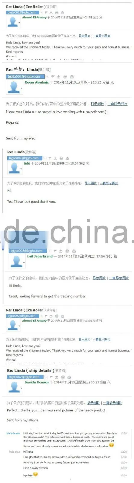 GTO Transparent Handle 540 Needle Microneedle Derma Roller