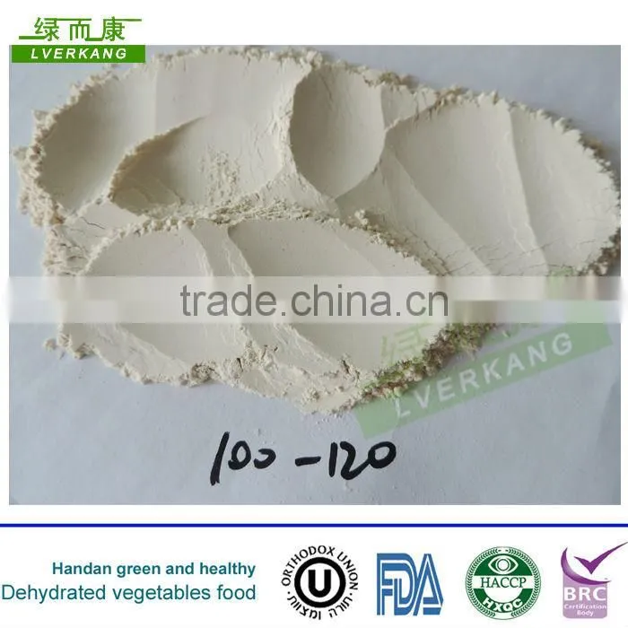 Milk white dried China natural garlic powder from Yongnian, China
