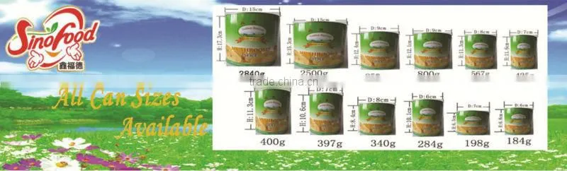 Canned Food Mixed Vegetable Tin Cans for Food Canning