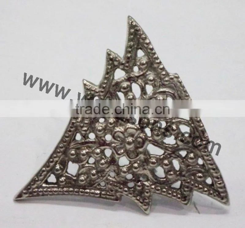 Nickel plated napkin ring and Deer shape napkin ring for weddings used