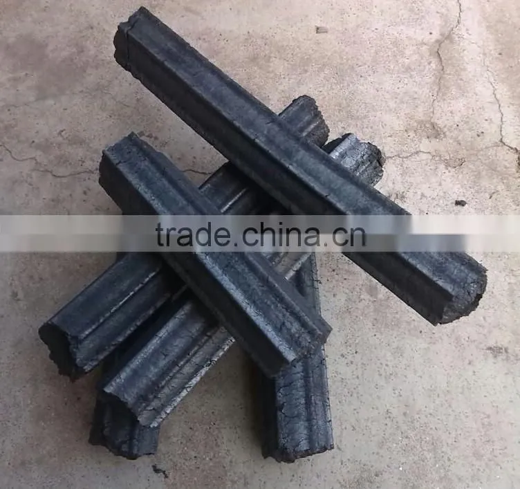 hexagon briquette charcoal for BBQ by nice price per ton of charcoal
