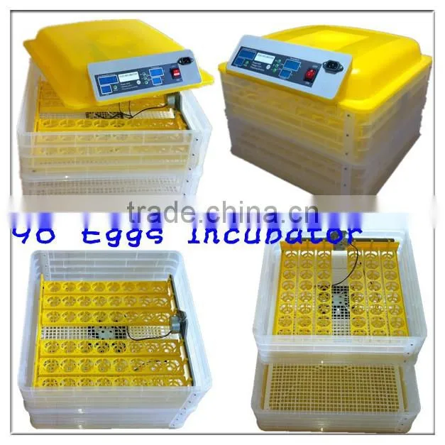 HHD EW-96 high quality chicken full automatic digital egg incubator for 96 eggs for sale 98% hatching rate