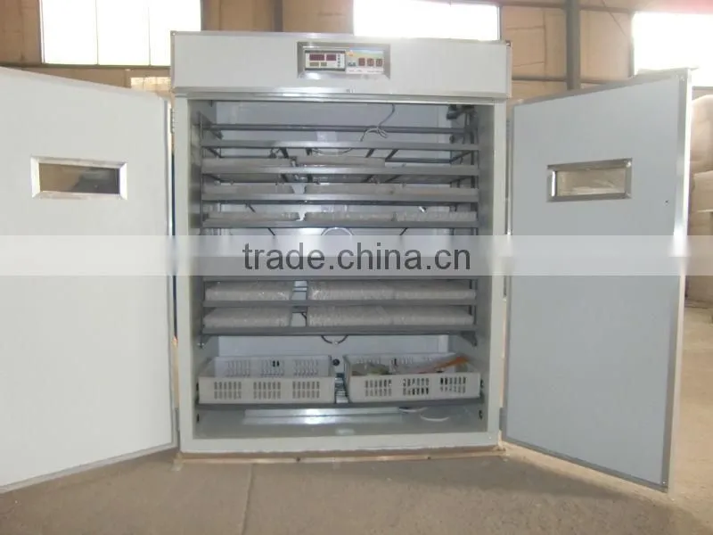hina supplier factory price 2112 chicken eggs fully automatic incubator, chicken egg incubator hatching machine