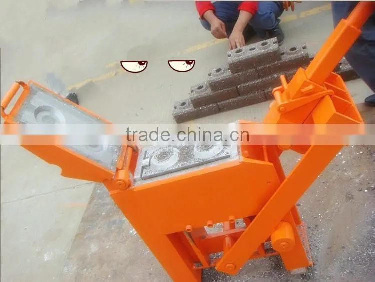 Neweek environmental small manual clay brick making machine for sale