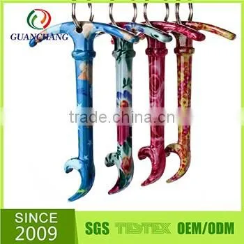 Promotion Gift aluminum custom metal keychain bottle opener
