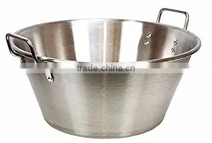 16" Carnitas Cazo Stainless Steel Caso Pot Pan Portable Gas Stove Bunrer Cook