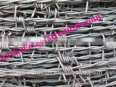 new premium potect material iron fence wire bulk galvanized barbed Wire made in anping/Barbed Wire