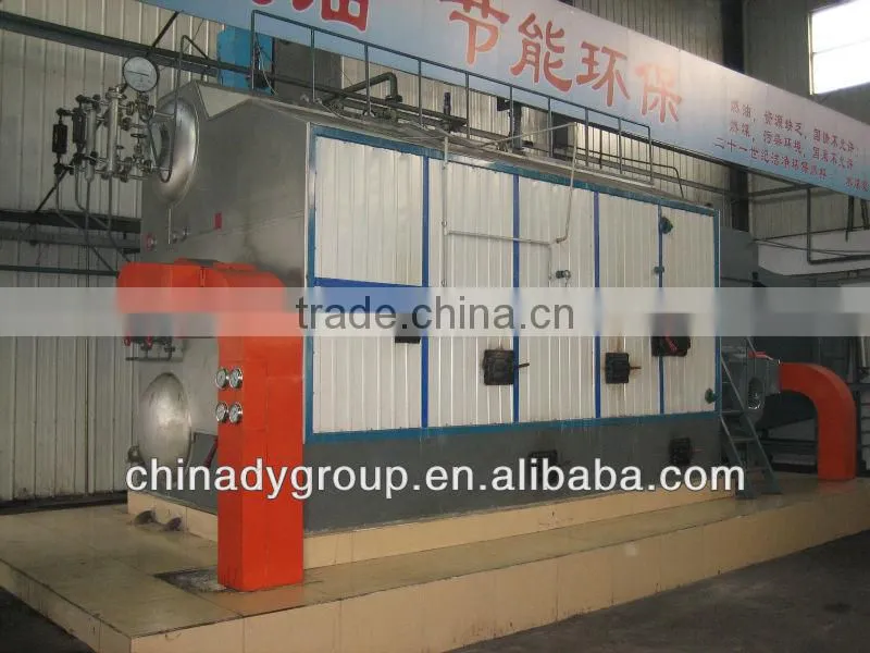 pressure fog Coal water mixture steam and hot water tube steam boiler