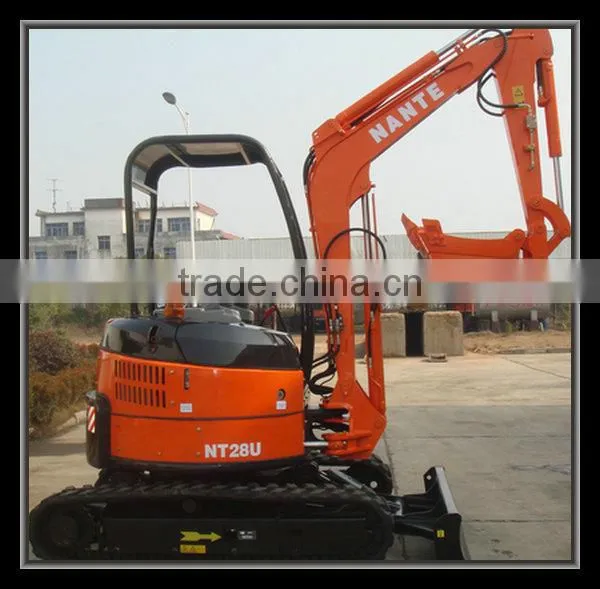 zero-tail cheap Chinese mini crawler excavator