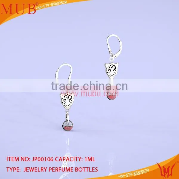 2014 Unique fashion jewelry perfume earrings