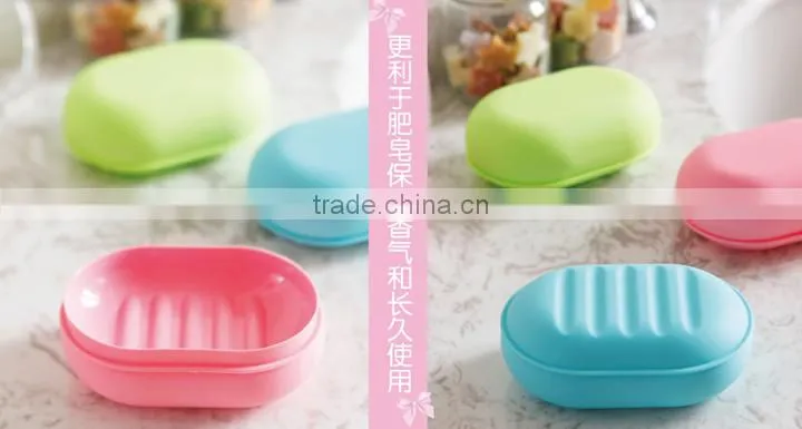 Soap Dish Case Holder Container Box F Home Travel Outdoor Hiking Camping Plastic