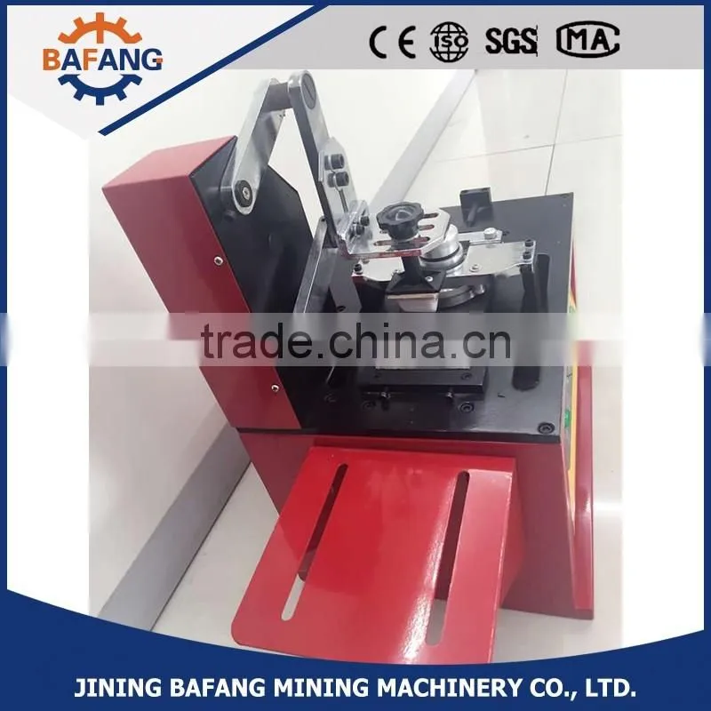 Semi Automatic Circle Plate Expiry Date Ink Pad Cup Code Printing Machine TDY-380