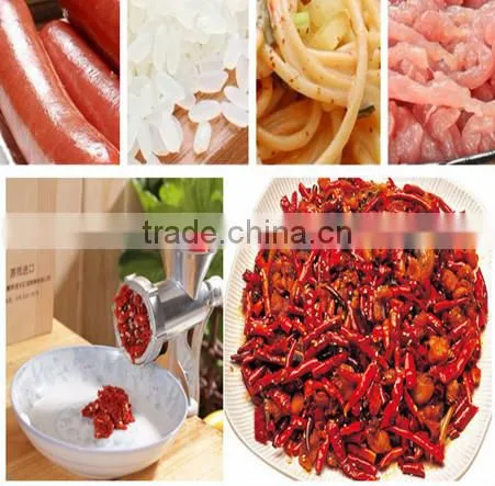 New style aluminium alloy manual meat mincer machine