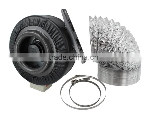 4" Hydroponic Exhaust Fan Combo Air Ventilation Filters System