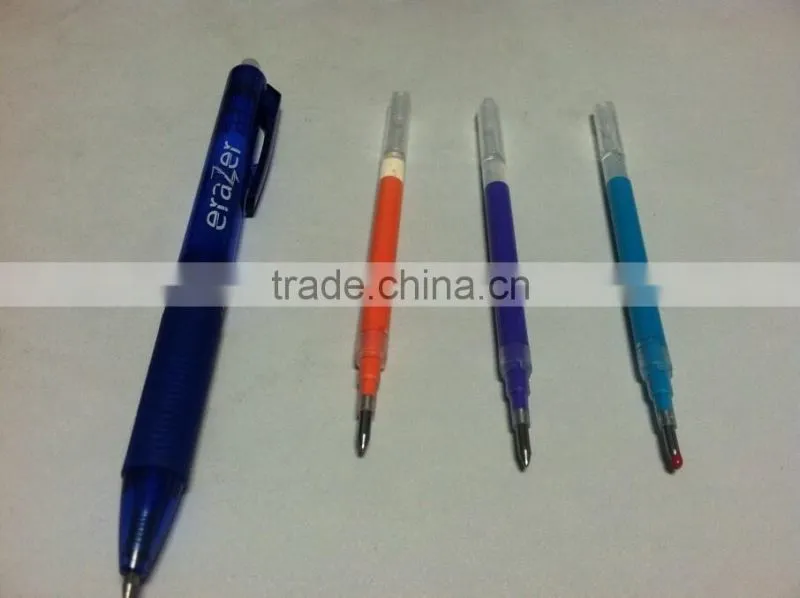 hot sale plastic erasable pen, polit erasable pen, gel ink erasable pen