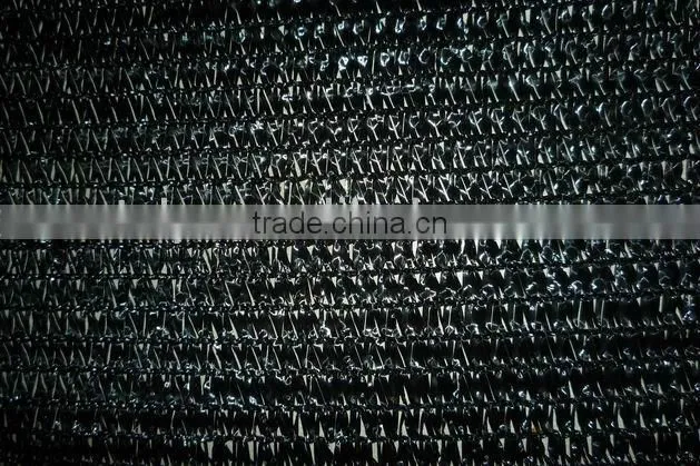PE anti-sun UV mesh green or black shade screen