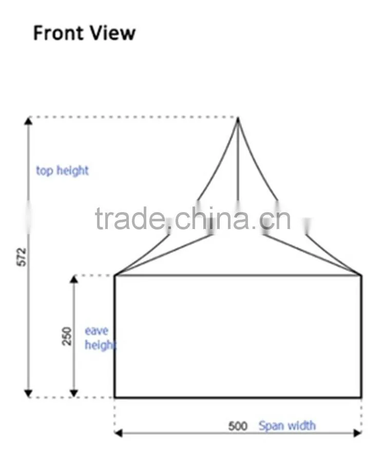 White marque tents for sale
