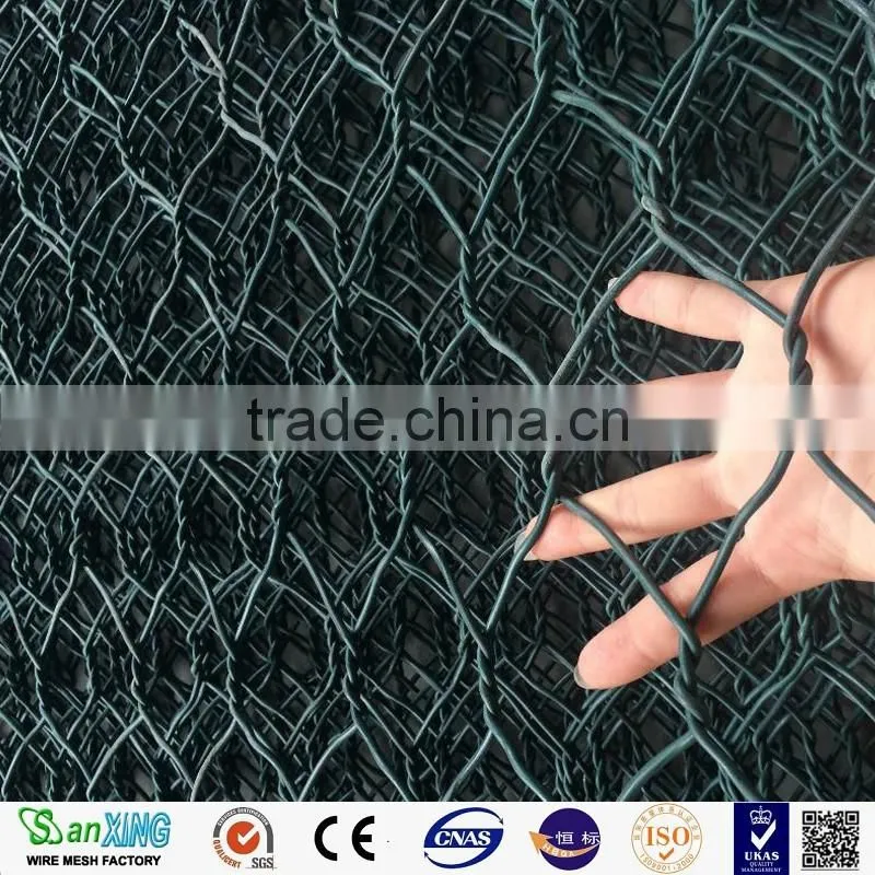 ultra fine stone cage net rockfall fence custom wire baskets
