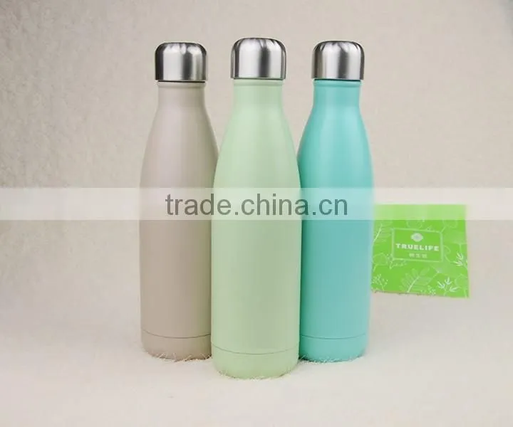 17oz Double Wall Vacuum Insulated Stainless Steel Water Bottle Perfect for Outdoor Sports Camping Hiking Cycling