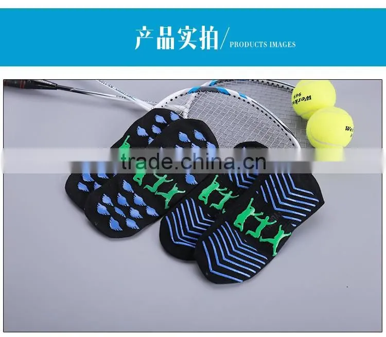 antislip trampoline socks/novelty socks for men