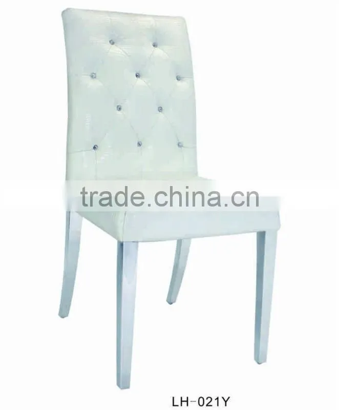 LH-021Y dining chair with crystal button