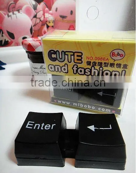 Supply fashion plastic cute contact lens box