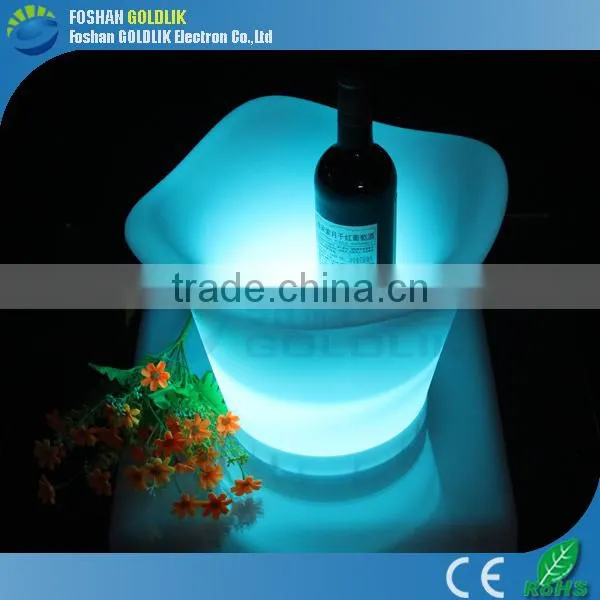 Guangzhou large ice buckets for parties with lighting up 16 colors GKP-023RT