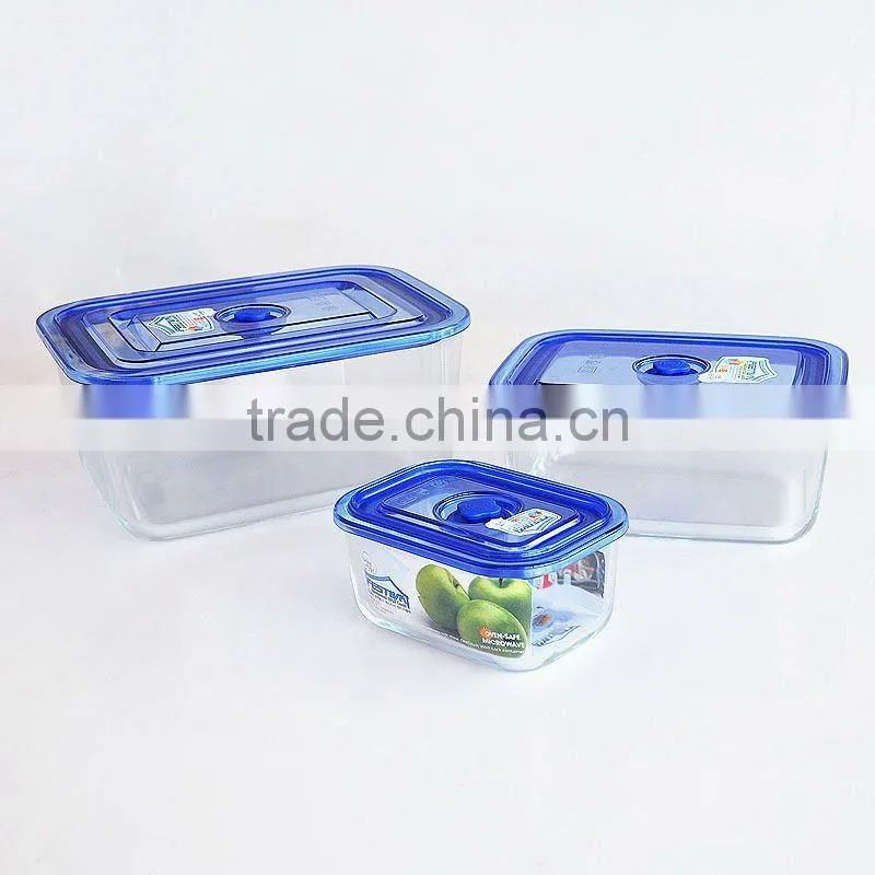 Pyrex High Borosilicate glass baking dish,Rectangular shape Baking tray