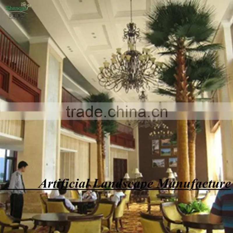 2016 outdoor decorative metal palm trees make sale artificial palm