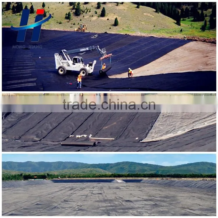 Hotsale low price Fish pond HDPE Geomembrane liner(ASTM)