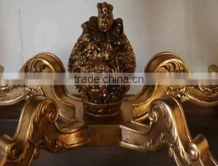 Luxurious Large size console table with black marble